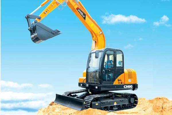 hydraulic track drive of excavator