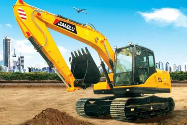 hydraulic track drive of excavator